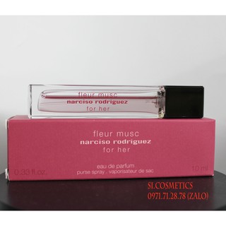 [ chính hãng ] Nước hoa mini NARCISO RODRIGUEZ for her FLEUR MUSC 10ml