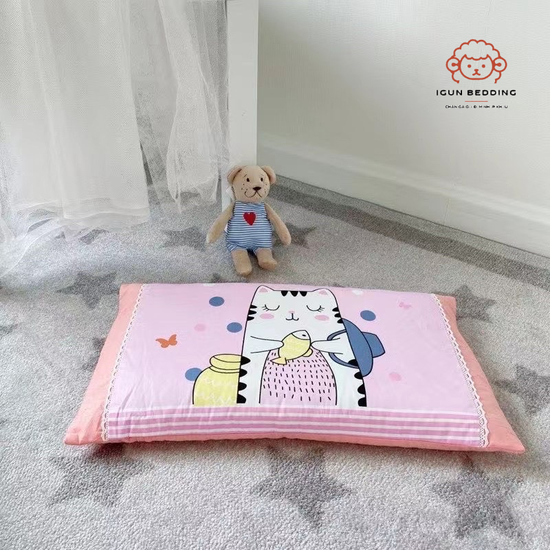 Gối cho bé IGUN BEDDING đa dạng mẫu mã, chất thoáng khí