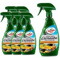 ( COMBO 5 CHAI ) Xịt bóng sơn nhanh cho xe sơn bóng Turtle Express Shine Wax Carnauba Cleaner Wax 473ml ducthanhauto