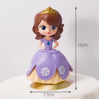 Trang trí công chúa Sophia - Phụ kiện trang trí bánh sinh nhật