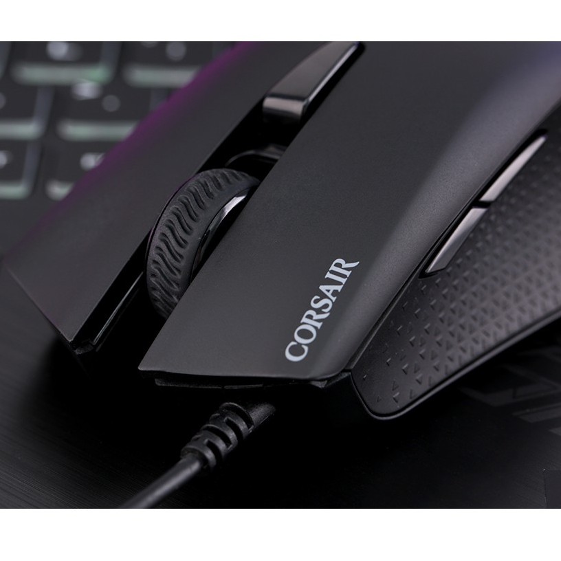 Chuột Có Dây Gaming Corsair Harpoon RGB Pro Đen 12000 DPI - Hàng chính hãng - BH 12 tháng