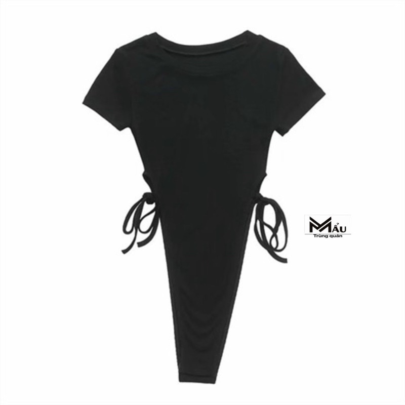 áo bodysuit khoét hông