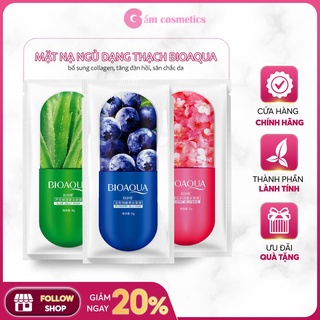 Mặt nạ ngủ dạng gel thạch collagen Bioaqua cấp nước dưỡng ẩm mềm mịn săn chắc da