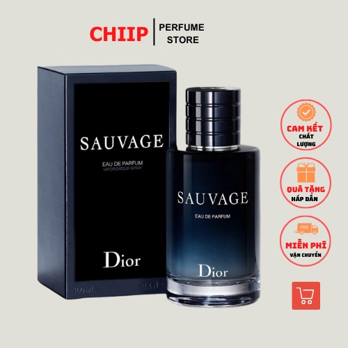 Nước Hoa Nam Dior Sauvage EDT 100ml - Dầu Thơm Dior Sauvage Nam Tính♥Mạnh Mẽ