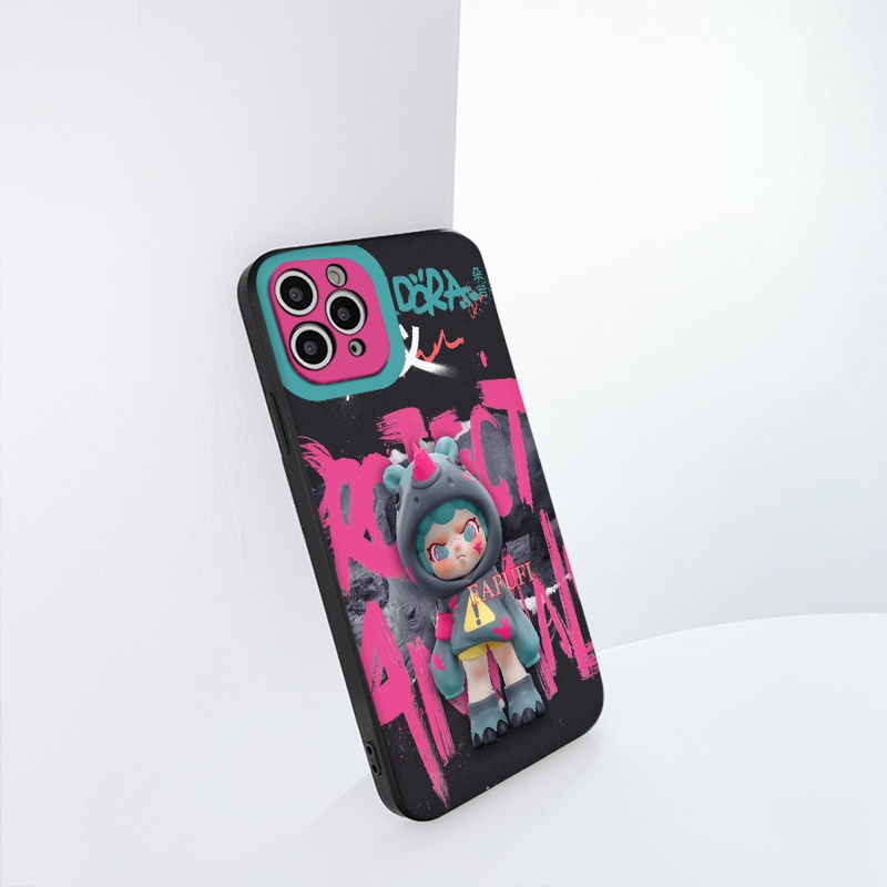 ỐP IPHONE TREND Skull Panda cạnh vuông dẻo iphone 6splus/7/7plus/8/8plus/x/xr/xs/11/12/pro/max/plus/13promax tr381