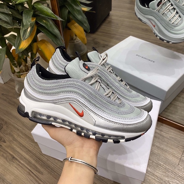 Giày thể thao max.97s màu xám cao cấp
