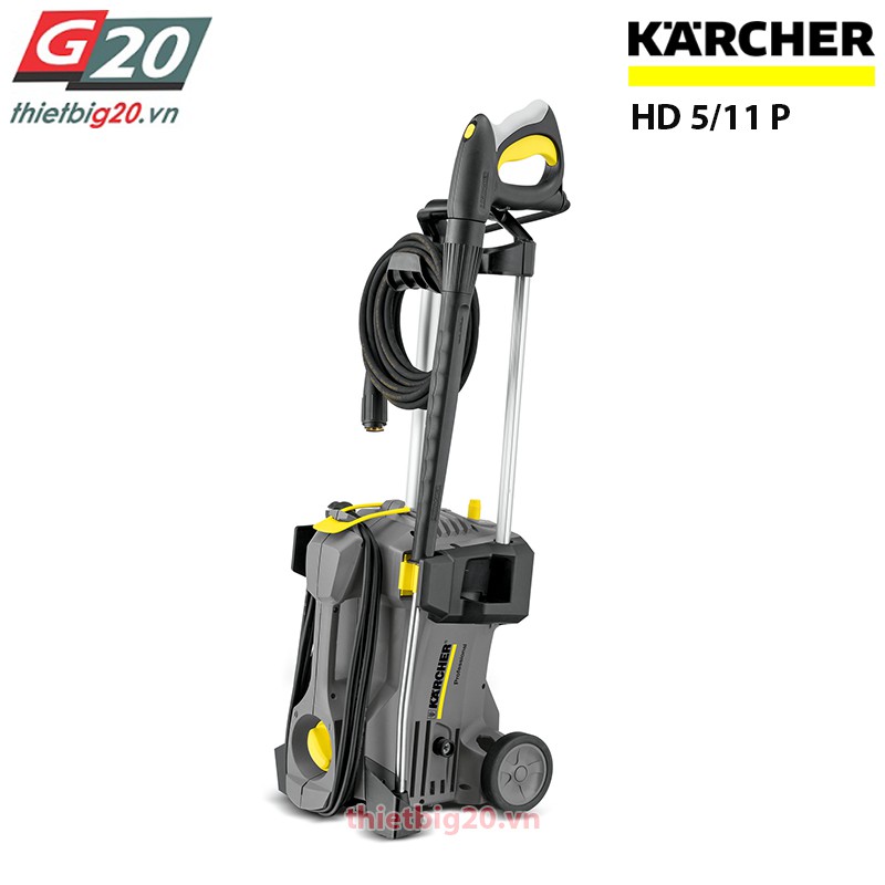 Máy xịt rửa xe cao áp của Đức Karcher HD 5/11 P - 2.2kW, 220V