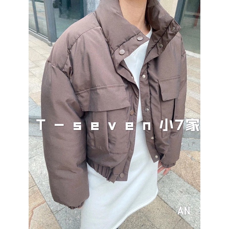 Áo phao túi hộp 3 màu