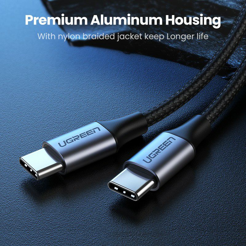 Cáp sạc nhanh 100W  chính hãng Ugreen, sạc được Laptop, Macx...