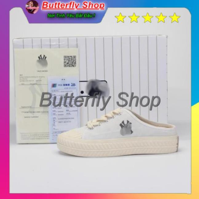 [XẢ KHO 1 NGÀY] Sục đạp gót N Y trắng LAL1