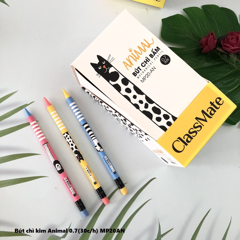 Chì kim kim loại Classmate - dùng văn phòng/học sinh - ngòi 0.5/0.7mm - vpp Quế Anh