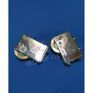 Bộ 4 bánh xe phíp đồng cửa lùa