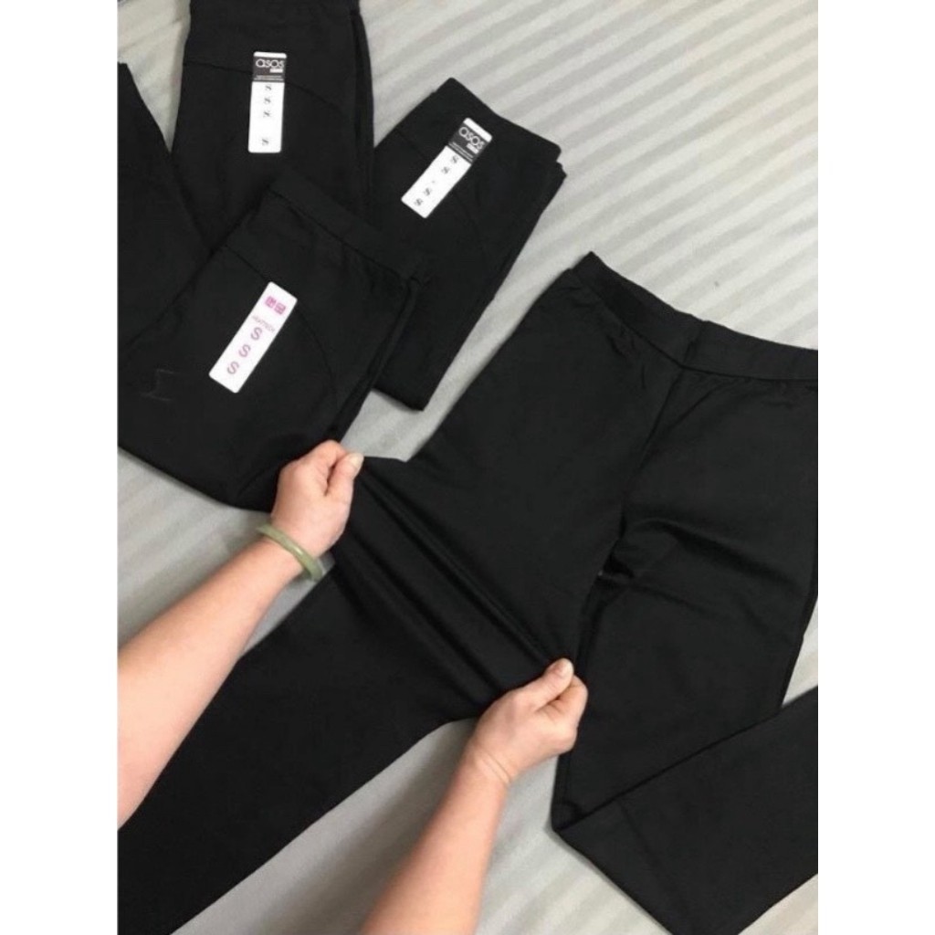 Quần legging Freeship Quần tregging nữ nâng mông cạp cao gen bụng cao cấp ASOS siêu giản