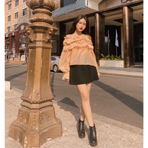 Váy xếp ly có lót 2020 , thiết kế Peace House Clothing | BigBuy360 - bigbuy360.vn