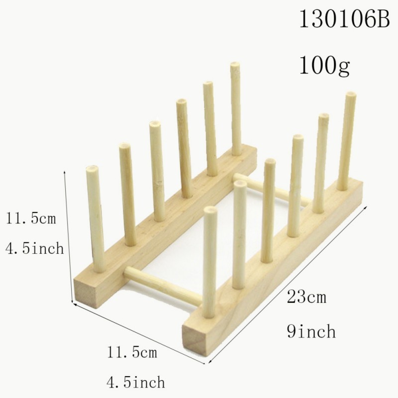 Khay Gỗ Úp Chén Đĩa Ráo Nước Sắp Xếp Gọn Gàng Cho Nhà Bếp Giá Đỡ