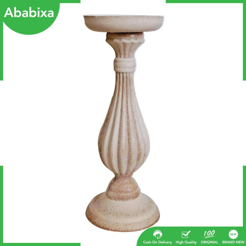 [Ababixa] Giá Đỡ Nến Bằng Gỗ Không Hoàn Thiện Sơn Màu