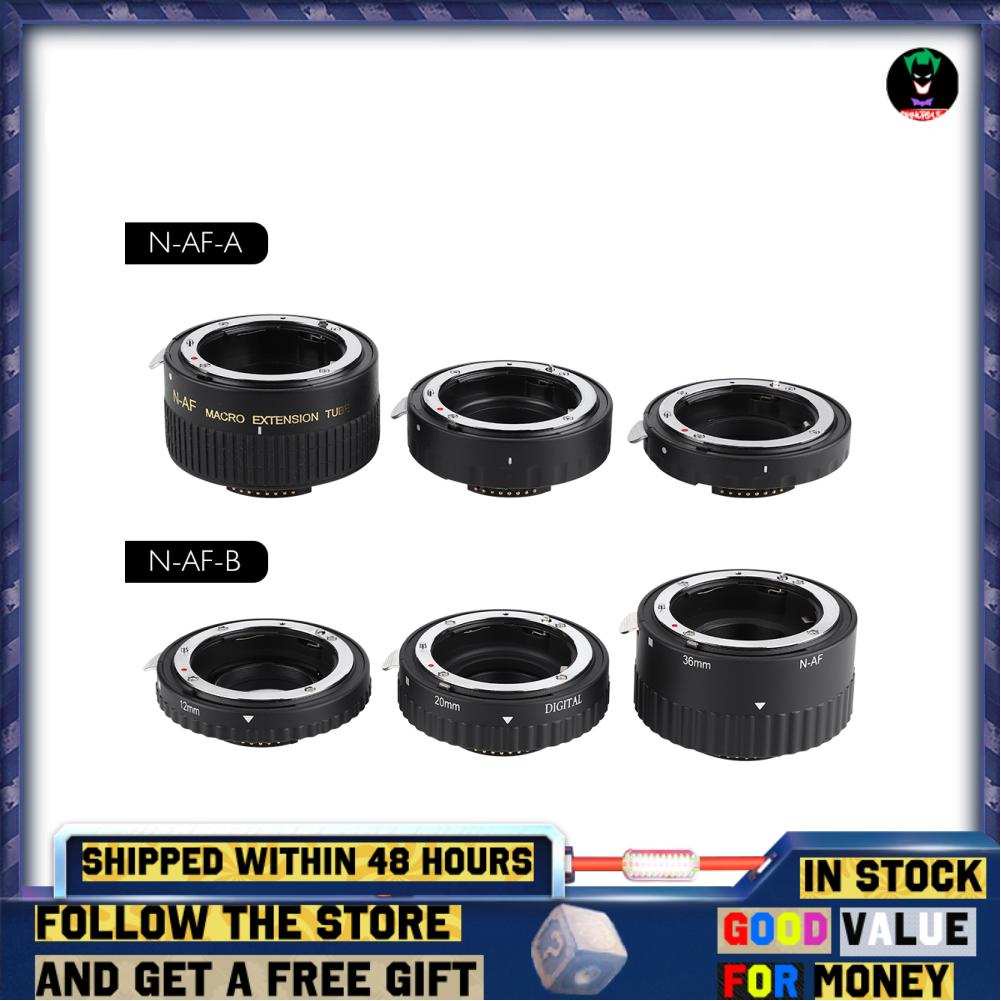 Ống kính Macro mở rộng 12mm+20mm+36mm cho máy ảnh Nikon F Mount DSLR