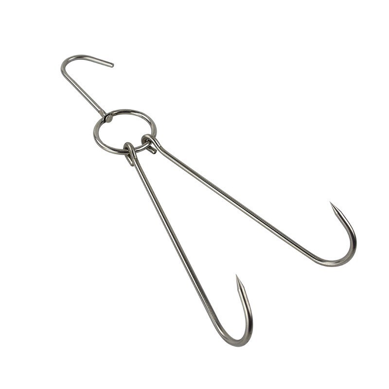Móc treo vịt/ móc treo gà/móc treo thịt/móc treo chân giò inox chuẩn