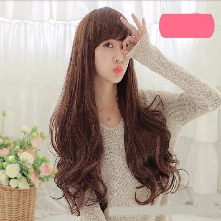 Tóc giả nữ hàn quốc + Tặng kèm lưới TG56