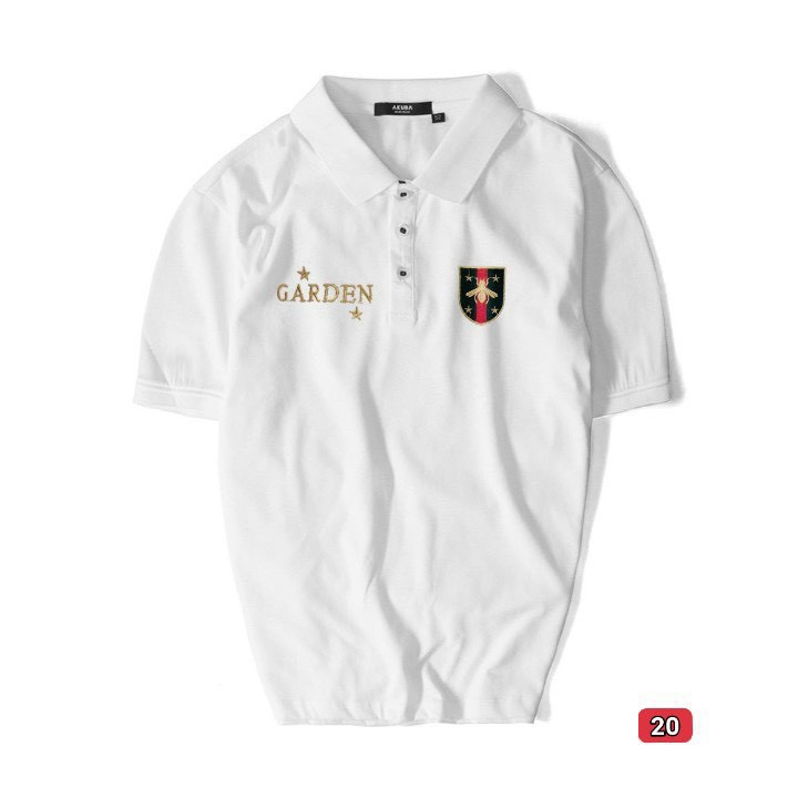 Áo thun nam đẹp murad _fashion, áo polo nam màu trắng thêu logo hình chữ cao cấp 2021 atn20 | BigBuy360 - bigbuy360.vn