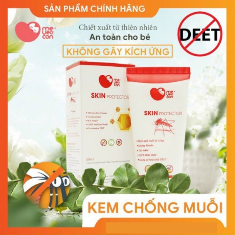 Kem bôi muỗi đốt cho bé SKIN PROTECTOR 50g.bảo vệ bé khỏi muỗi đốt, thành phần thảo dược, an toàn cho bé - Soleil Home