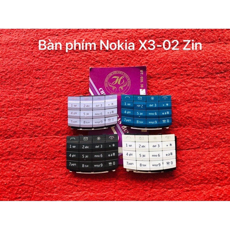 Bàn phím Nokia X3-02 Zin