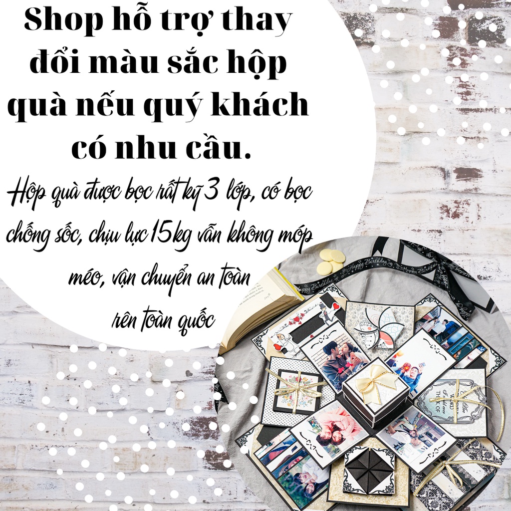 [ FREE SHIP] Hộp quà love box H1