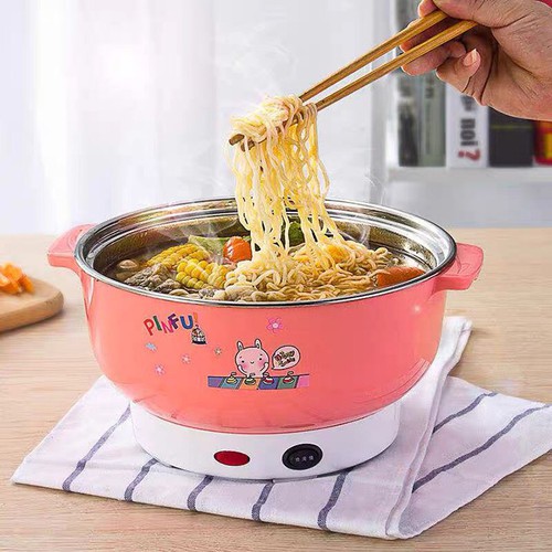 (GIAO MÀU NGẪU NHIÊN)Nồi lẩu điện mini 28cm/26cm/24cm hiện đại, tiện dụng-Nồi lẩu điện mini