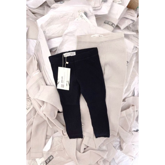 Quần legging len gân cho bé