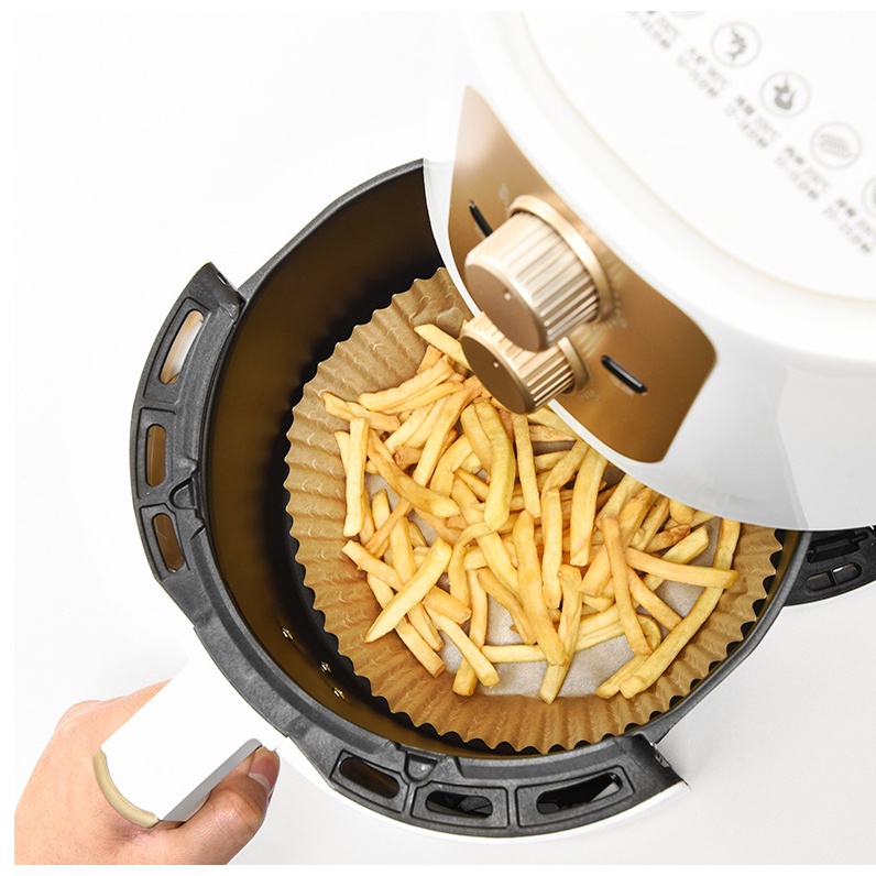 Bộ 30 Giấy Lót Chống Dính Dùng Một Lần Cho Nồi Chiên Không Dầu