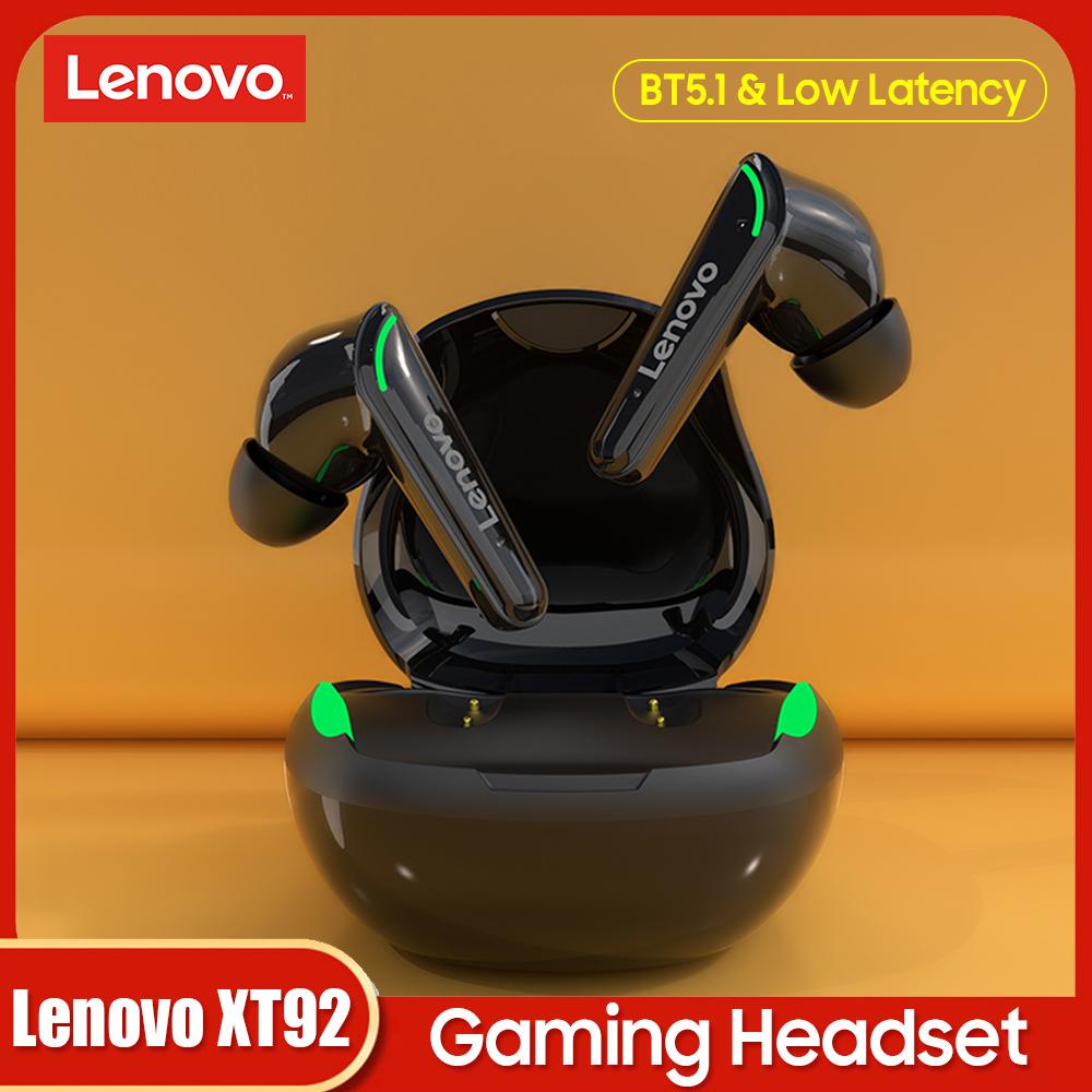 Tai Nghe Bluetooth 5.1- Chơi Game Chuyên Nghiệp - Lenovo LivePods XT92 Chính Hãng  - Game Mode -Bảo Hành 1 Năm.