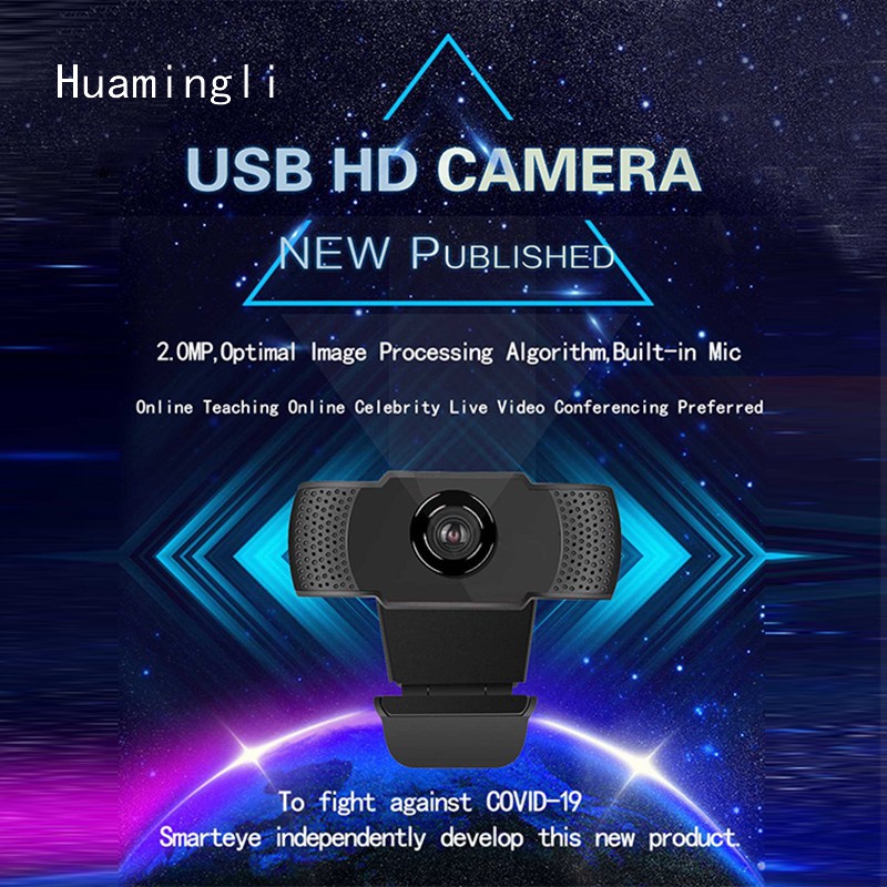 Webcam HD cổng cắm USB Logitech c920 c270 aoni a30 c33