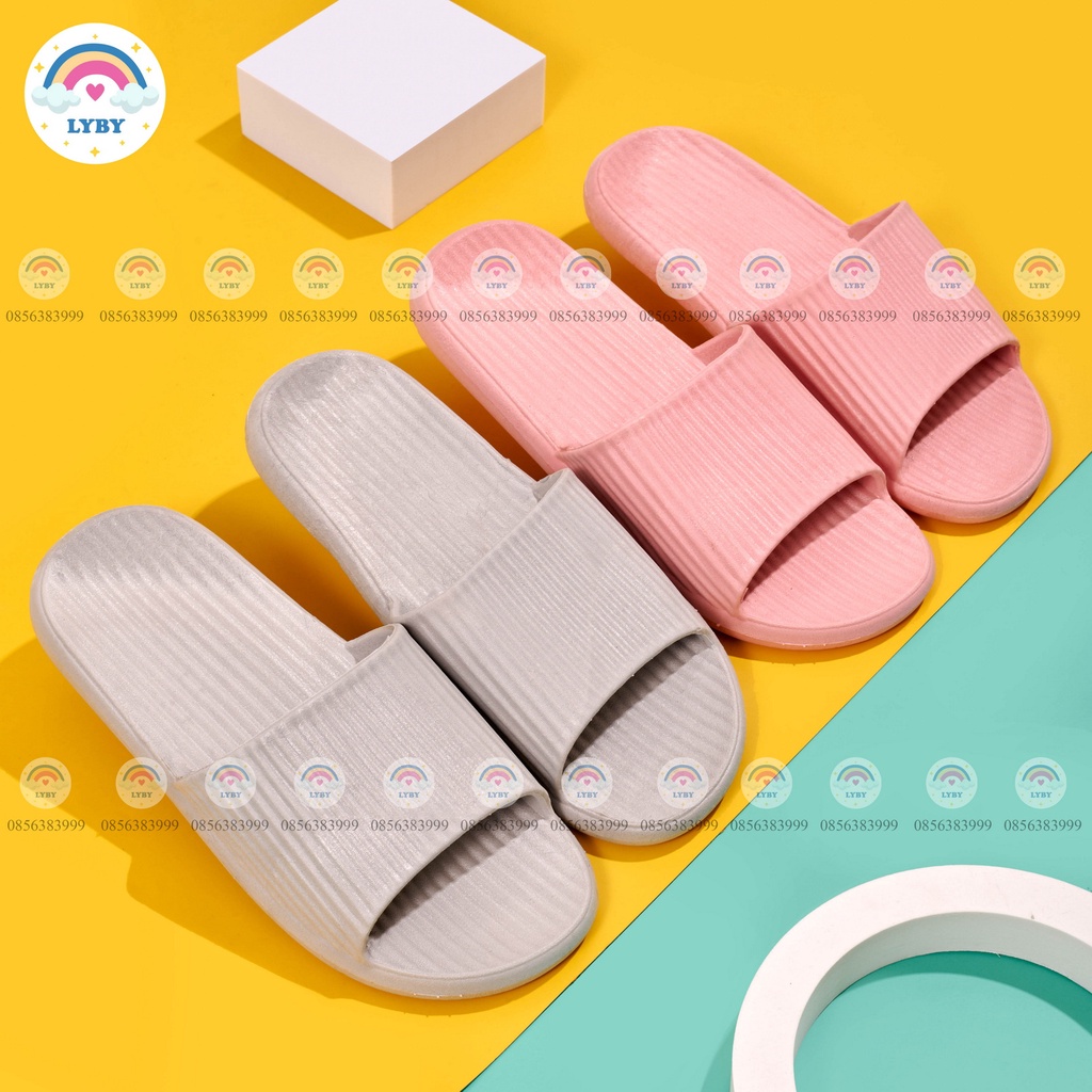 Dép Đi Trong Nhà Siêu Nhẹ Đế Chống Trơn Trượt Kiểu Dáng Thanh Lịch Có Thể Đi Cả Nhà Tắm Free Size Phù Hợp Tất Cả Chân Nữ
