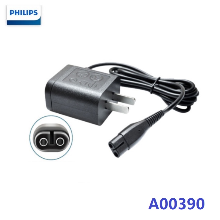 Sản Phẩm Bộ củ sạc Adaptor mã A00390, dùng sạc pin cho máy cạo râu của hãng Philips - Công suất 3.5W .