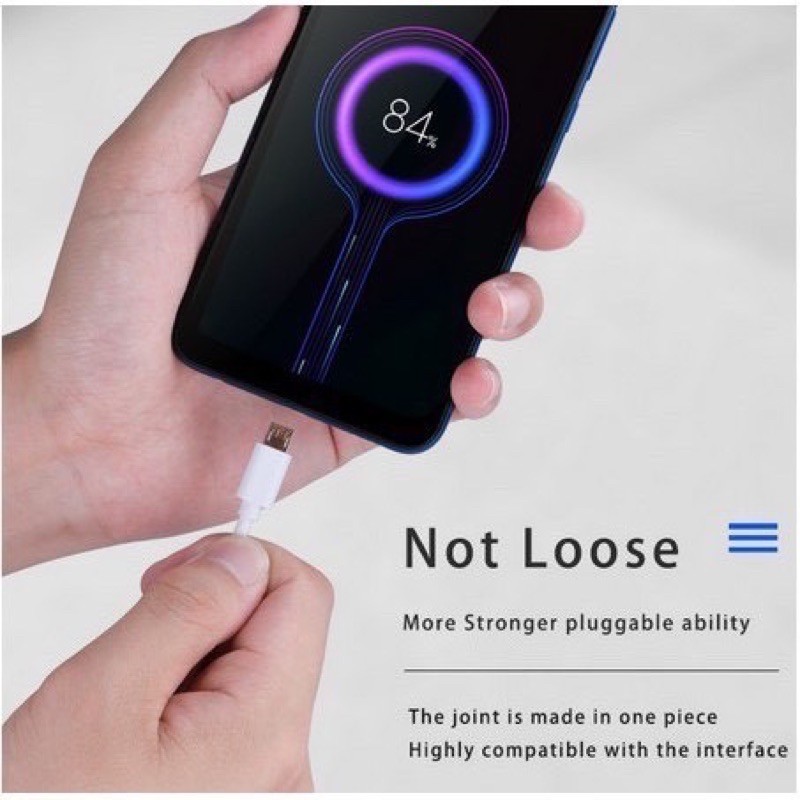 Cáp sạc Micro USB cho Xiaomi, oppo, sámung- sạc quạt- dài 30cm