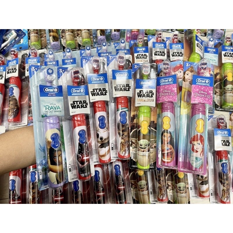 BÀN CHẢI PIN TRẺ EM ORAL B, Spinbrush