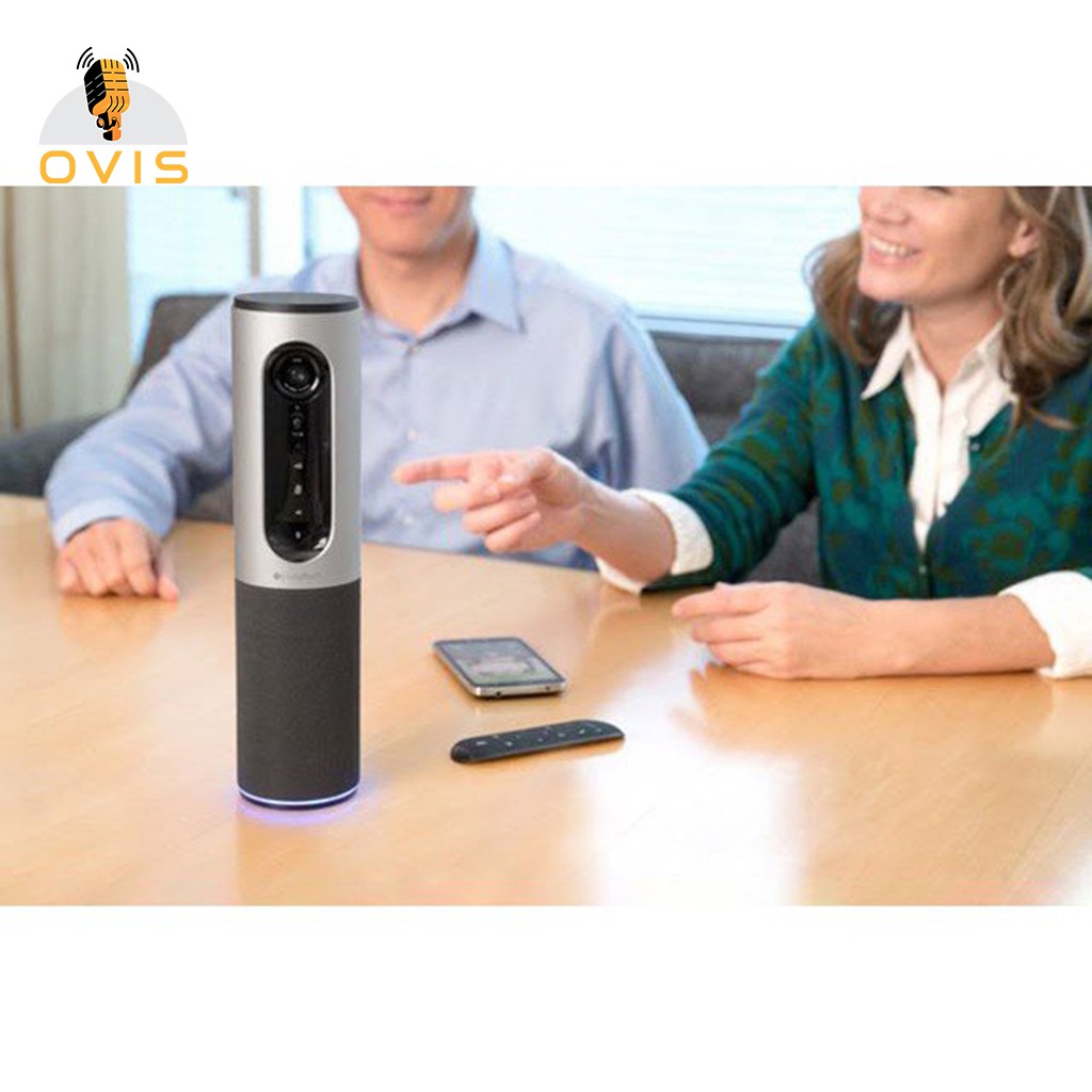 Logitech ConferenceCam Connect - Webcam Cao Cấp Thiết Bị Họp Trực Tuyến Di Động, Tất Cả Trong Một CC2000E | BigBuy360 - bigbuy360.vn
