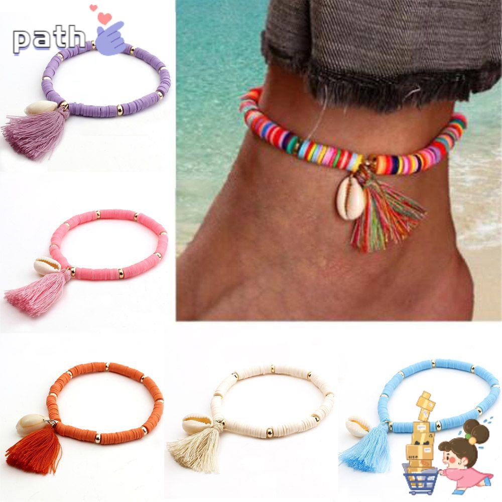 Vòng Tay Chuỗi Hạt Vỏ Sò Mới|Vòng Cổ Tua Rua Phong Cách Bohemian