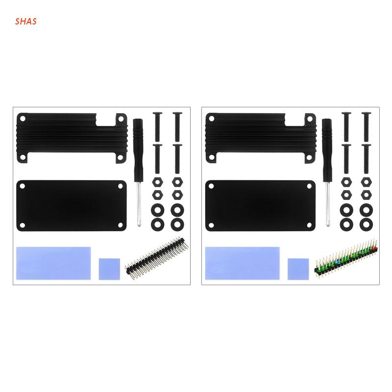 Vỏ Nhôm Bảo Vệ Cho Máy Tính Raspberry Pi Zero 2 W Tiện Dụng