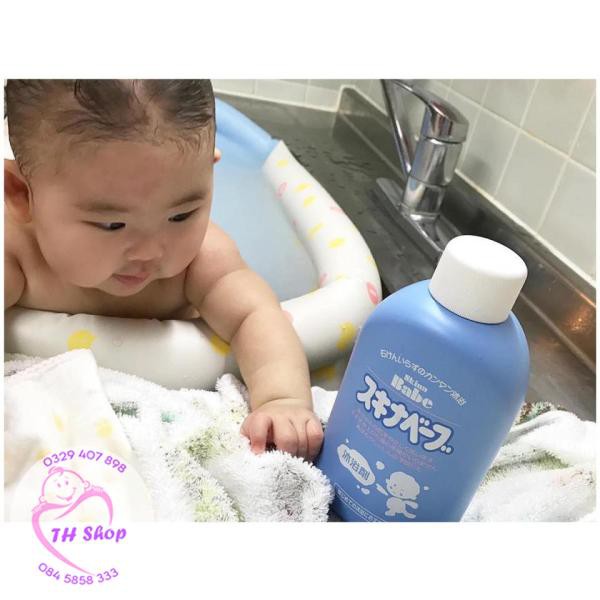 Sữa Tắm Trị Rôm Sảy Skin Babe Cho Bé Chai 500ml, Skina Babe