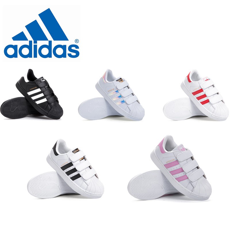 ❗ Giày Thể Thao Adidas Superstar Thoáng Khí Thời Trang Cho Bé Size 25-35