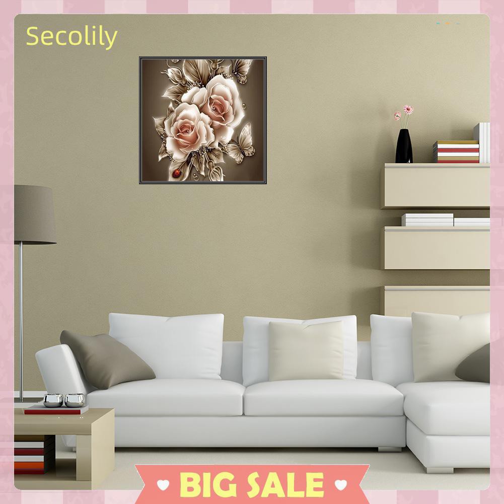 Bộ Tranh Đính Đá 5d Tự Làm Hình Phong Cách Retro