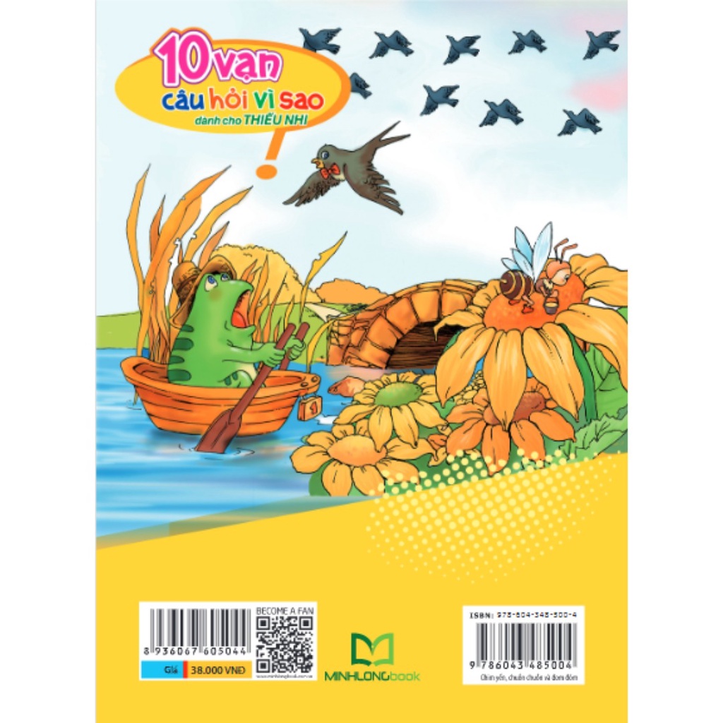 Sách - 10 Vạn Câu Hỏi Vì Sao - Chim Yến, Chuồn Chuồn &amp; Đom Đóm