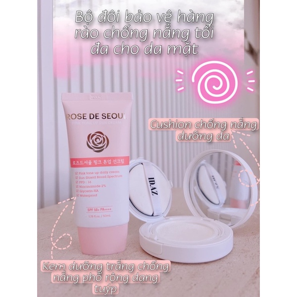 Kem Chống Nắng Rose De Seoul.