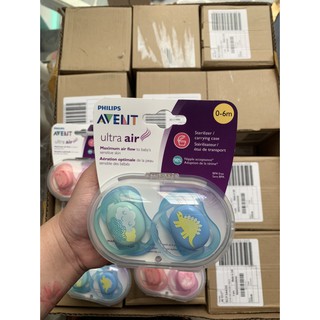 [NHẬP MỸ ] SÉT 2 TY NGẬM AVENT ULTRA AIR 0-6m ; 6-18m