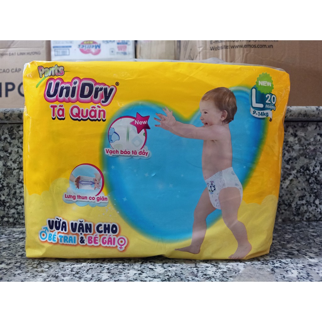 TÃ QUẦN UNIDRY M22/L20/XL18/XXL16