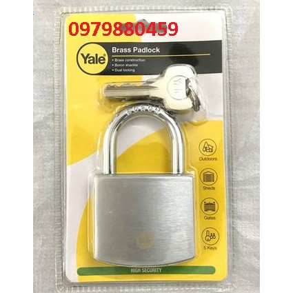 Ổ khoá bấm Yale Y120B/60/135, loại khóa móc cao cấp- NHÀ VIP