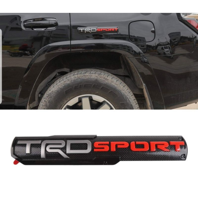 Tem dán 2 bên hong xe TRD SPORT