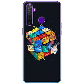 Ốp lưng realme 5/5s/5i, realme 5 pro in hình rubik
