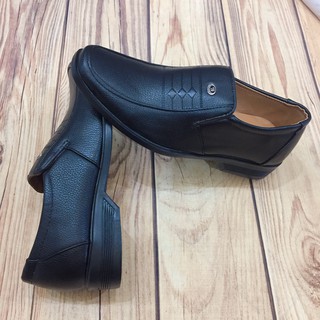 Giày lười trung niên da mềm may đế( Chất Store )